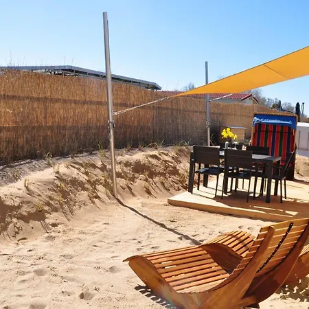 بيت للعطل Nordlicht - Ankerplatz Dahme, Haeuschen Mit Duenenblick Und Relaxliegen داهم