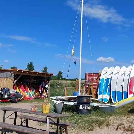 بيت للعطل Nordlicht - Ankerplatz Dahme, Haeuschen Mit Duenenblick Und Relaxliegen